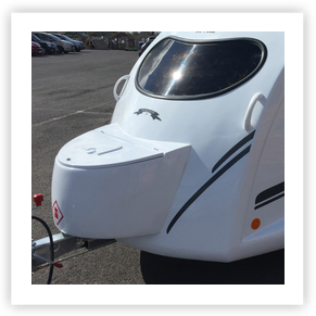 go pod gebraucht kaufen Der Go-Pod Micro-Tourer Wohnwagen | Mini-Wohnwagen | Teardrop-Karawane main image 0